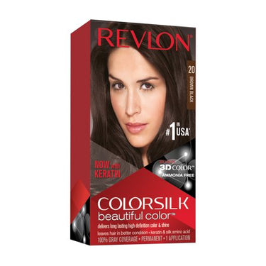 Revlon ColorSilk Beautiful Color – 20 Brown Black